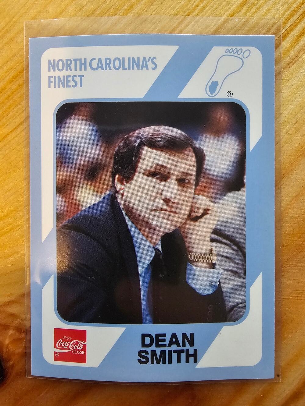 Dean Smith 1989 Collegiate Collection #2 - North Carolina's Finest - Fresh Pull
